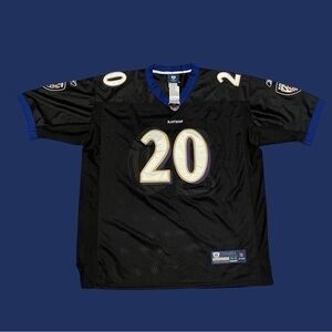 Authentic Reebok Ravens #20 Reed Jersey NWT